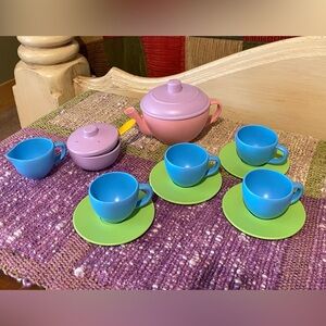 Colorful Kids Tea Set🎅🏼🎅🏼🎅🏼